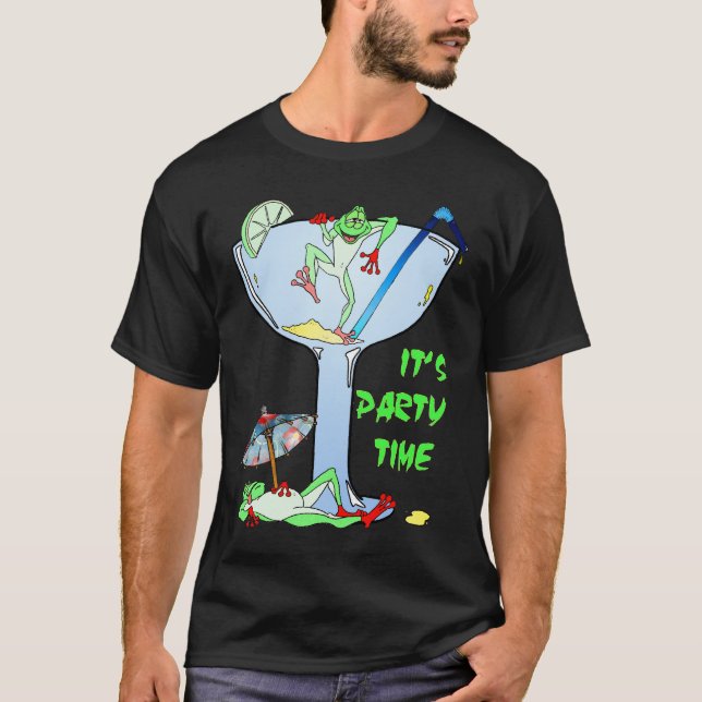 Frog-arita T-Shirt (Vorderseite)