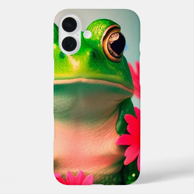 Frog Art Phone Case (Rückseite)
