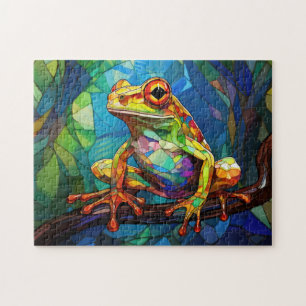 Frog Art Puzzle