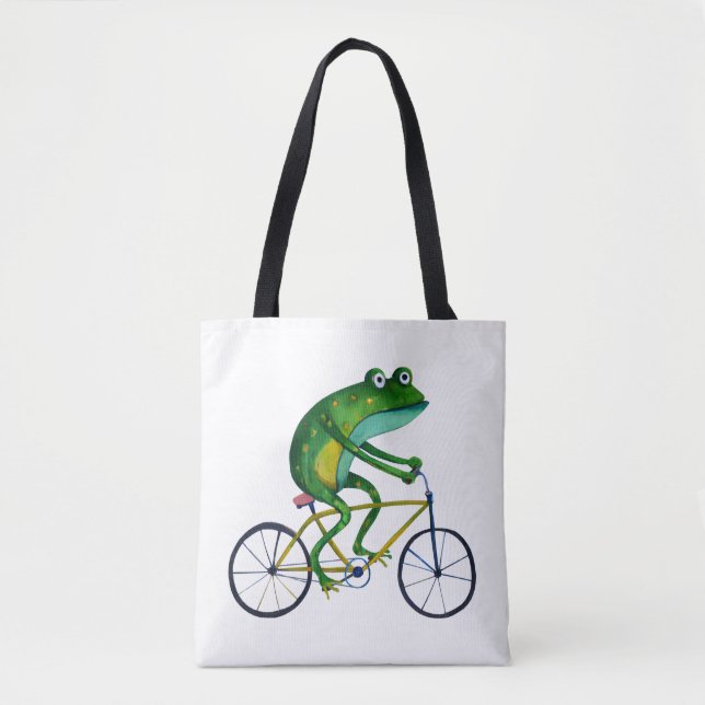 Frog auf dem Fahrrad (Vorderseite)