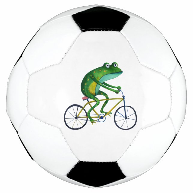 Frog auf dem Fahrrad Fußball (Vorderseite)