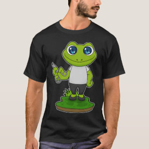 Frog Barber Scissors T-Shirt