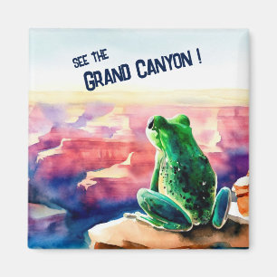 Frog beim Grand Canyon Souvenir Magnet