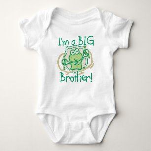 Frog Big Brother Baby Strampler