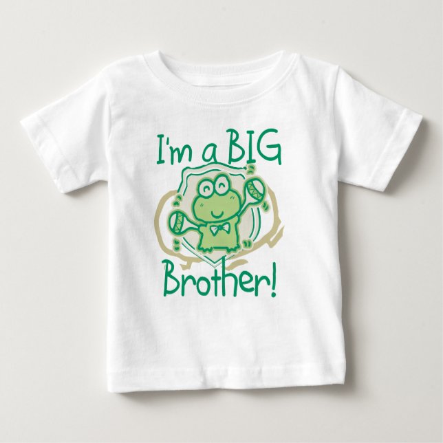 Frog Big Brother Baby T-shirt (Vorderseite)