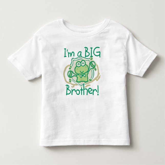 Frog Big Brother Kleinkind T-shirt (Vorderseite)