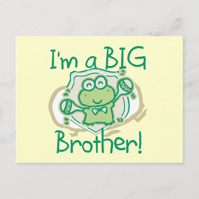 Frog Big Brother Postkarte (Vorderseite)