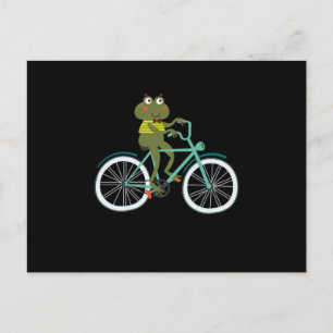 Frog Biking Bike Bike Race BMX MTB Geschenk Postkarte