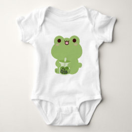 Frog Boba Baby Strampler