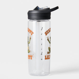 Frog Boho Hippie benutzerdefinierte personalisiert Trinkflasche