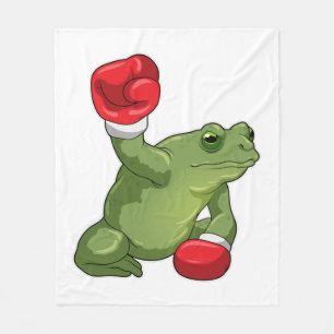 Frog Boxer Boxing Gloves Fleecedecke
