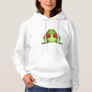 Frog Boxer Boxing Gloves Hoodie
