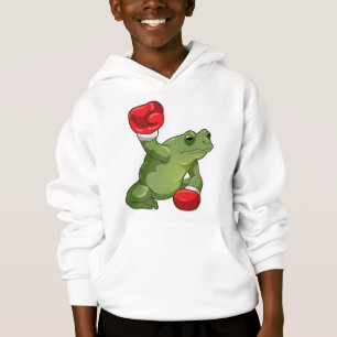 Frog Boxer Boxing Gloves Hoodie
