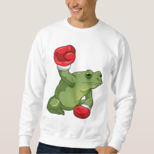 Frog Boxer Boxing Gloves Sweatshirt
