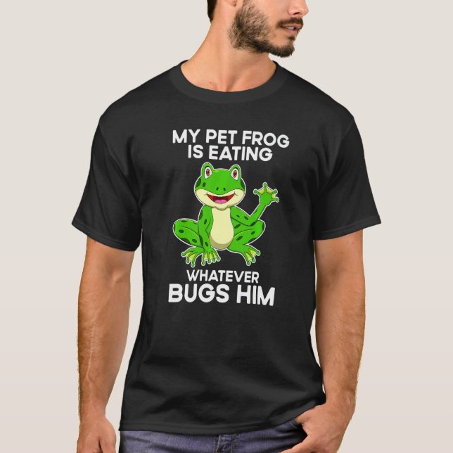 Frog Catching ' Toad Hunting For A Bullfrog Hunter T-Shirt (Vorderseite)