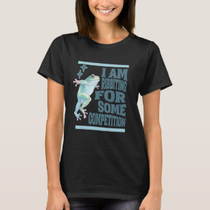 Frog Champion Frog Jumping Wettbewerb T-Shirt