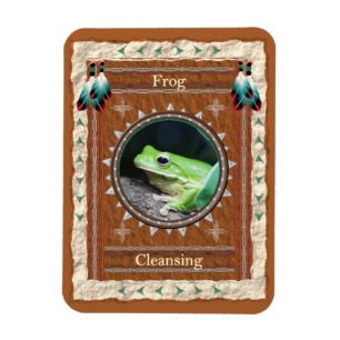 Frog - Cleansing Vinyl Flexi Magnet