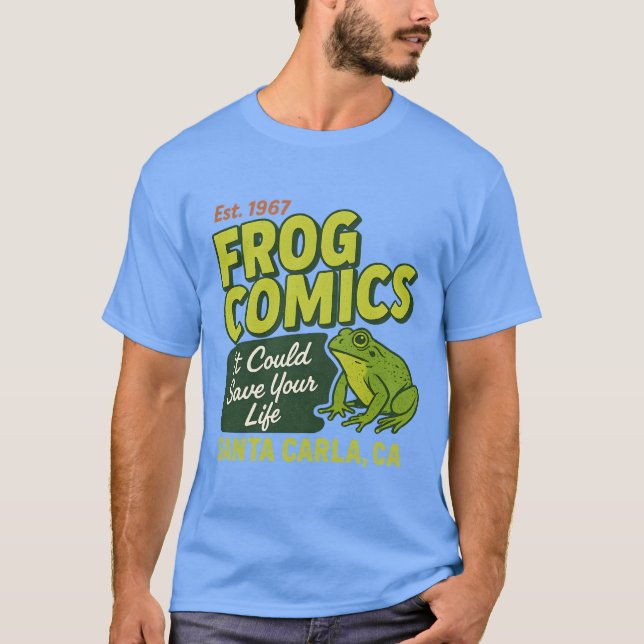 FROG-COMICEN T-Shirt (Vorderseite)