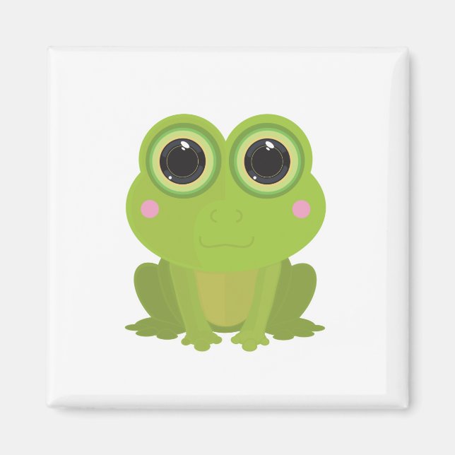 Frog Cutout Magnet (Vorne)