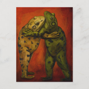 Frog Dancers Postkarte