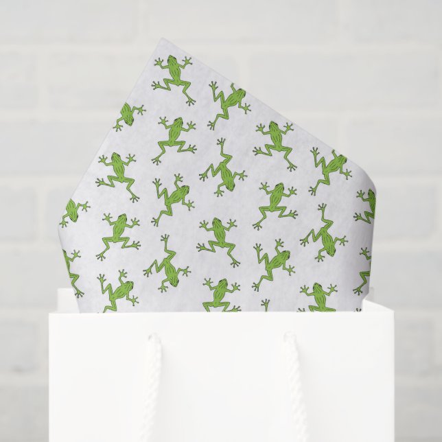 Frog Decoupage Seidenpapier (Geschenktüte)