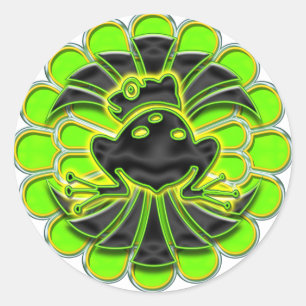 Frog Deko Stickers