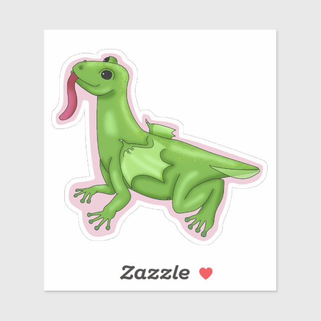 Frog Dragon Sticker (Blatt)