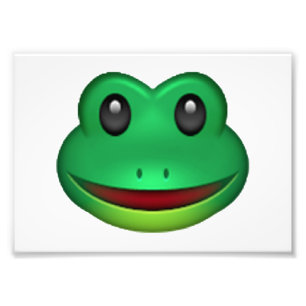 Frog - Emoji Fotodruck