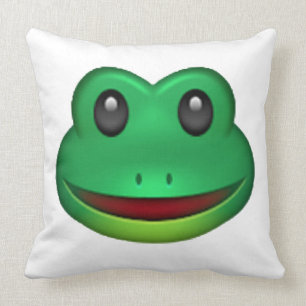 Frog - Emoji Kissen