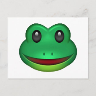Frog - Emoji Postkarte
