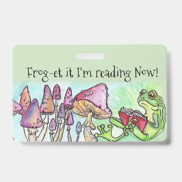 Frog-et! Storybook Reading Frog Ausweis