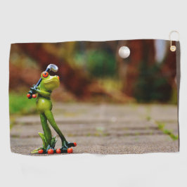 Frog figur Golf Design Custom Best Golfhandtuch
