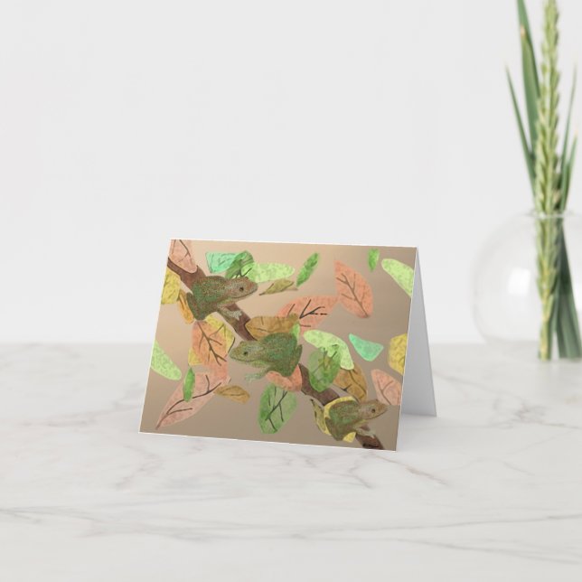 Frog Habitat Cards Karte (Vorderseite)