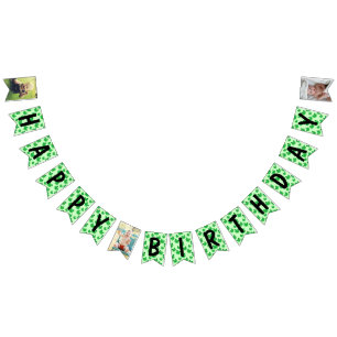 Frog Happy Birthday Bunting Flags Wimpelkette
