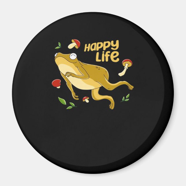 Frog Happy  Essential Magnet (Vorne)