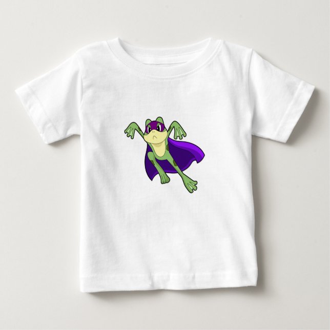 Frog Hero Baby T-shirt (Vorderseite)