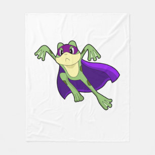 Frog Hero Fleecedecke