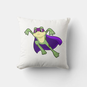 Frog Hero Kissen