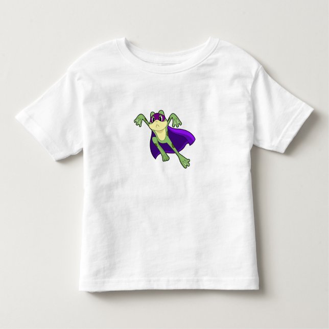 Frog Hero Kleinkind T-shirt (Vorderseite)