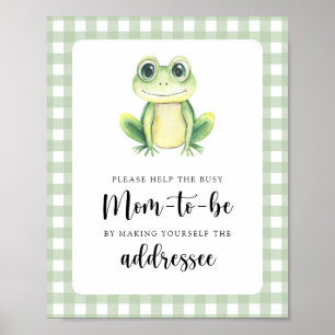 Frog - Hilfe für die Mama, die beschäftigt ist Poster
