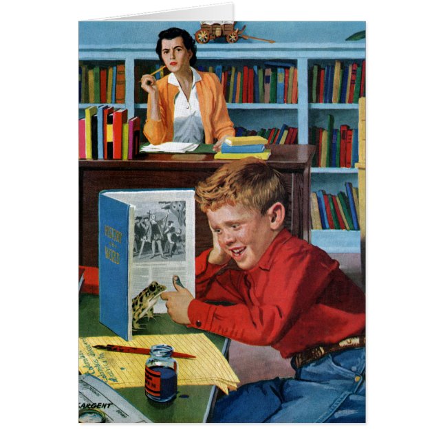 Frog in der Bibliothek (Vorne)