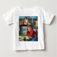 Frog in der Bibliothek