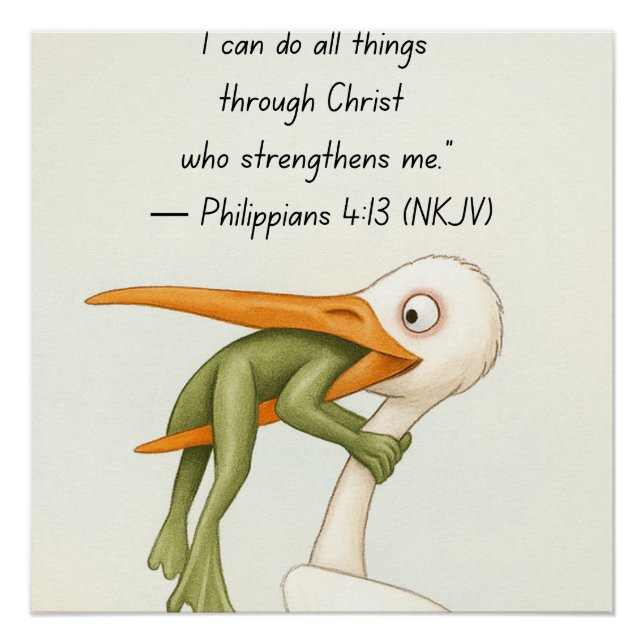 Frog in distress poster (Vorderseite)