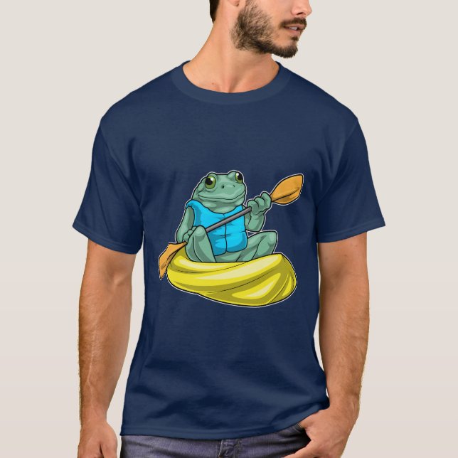 Frog Kayak Paddle T-Shirt (Vorderseite)