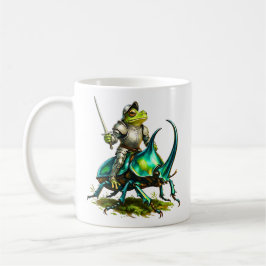 Frog Knight and Battle Beetle Kaffeetasse