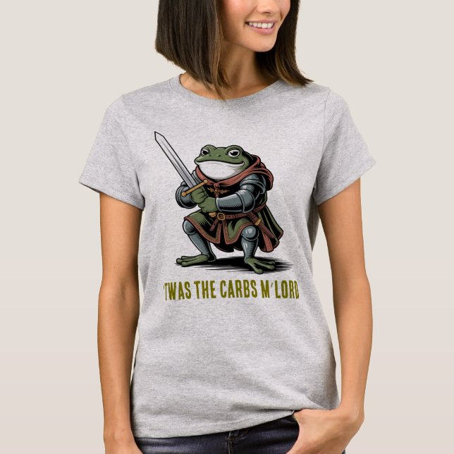 Frog Knight ’Twas the Carbs T-Shirt (Vorderseite)
