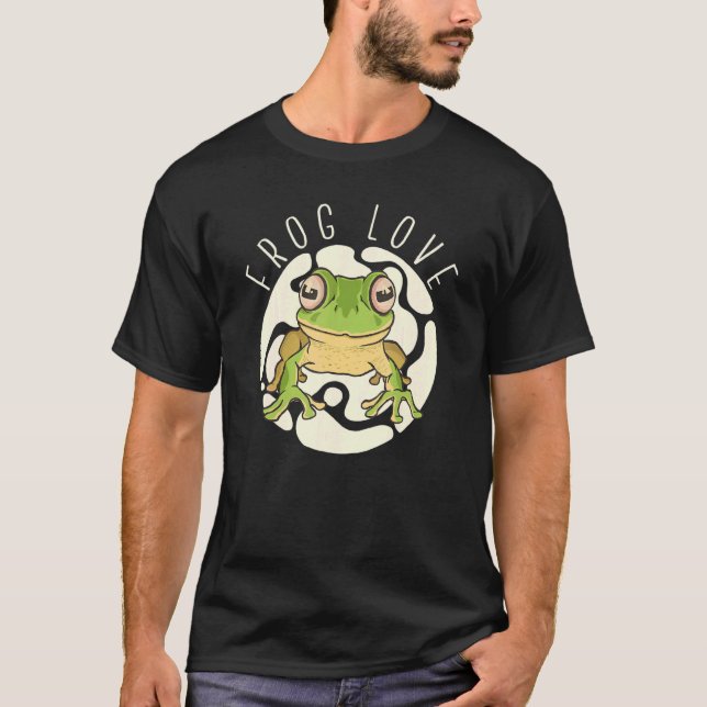 Frog Love Toad Frog Catcher Hunter Amphibian Catch T-Shirt (Vorderseite)