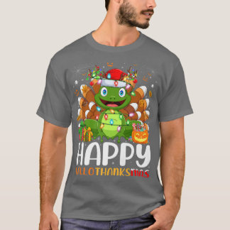 Frog Lover Halloween Weihnachtsfest Hallothanksma T-Shirt