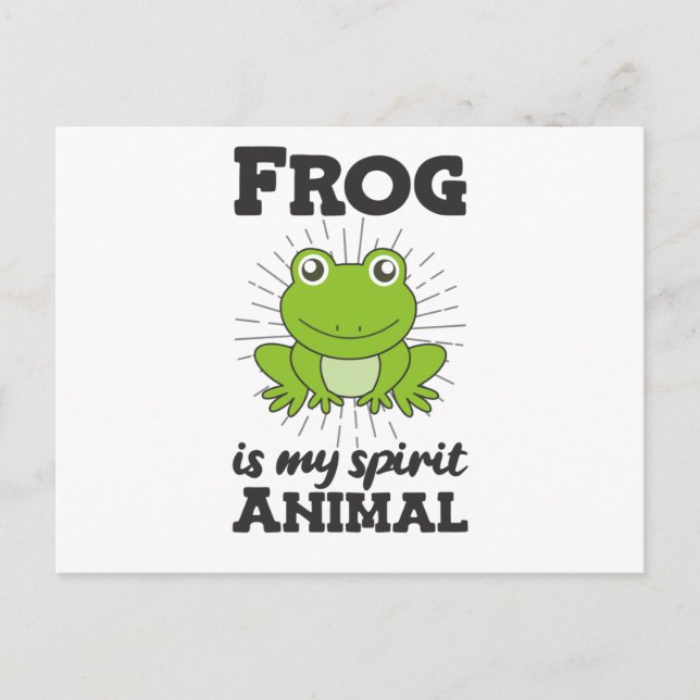 Frog Lovers Sweet Animals For Children's Frogs Postkarte (Vorderseite)