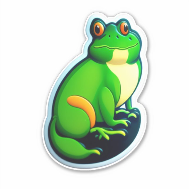 Frog Lovers vereint einzigartige Sticker Designs (Vorderseite)